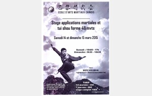 Applications martiales &Tui Shou